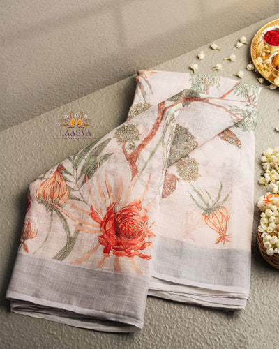 Linen Sarees