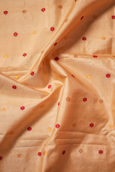 Kaziranga Forest Inspired Assamese Tussar Silk Saree