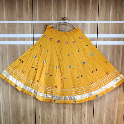 Navratri Lehenga Skirts with Mirror Works