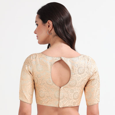 Brocade Readymade Saree Blouse