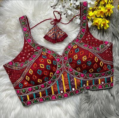 Navratri Special Sleeveless Blouse Choli