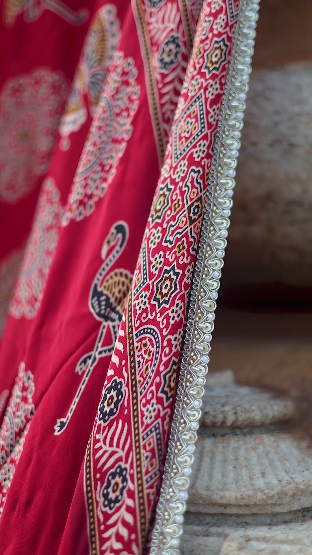 Grey Tissue Lehenga Choli with Cutdana and Moti Work