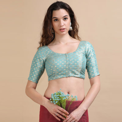 Classic Banarasi Butta Blouse