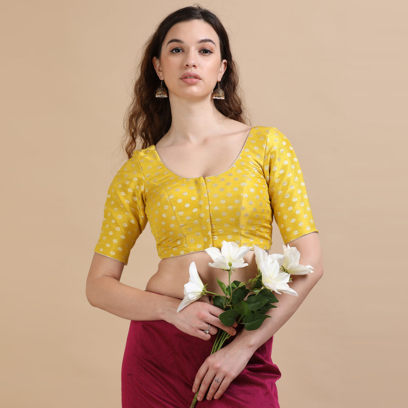 Classic Banarasi Butta Blouse