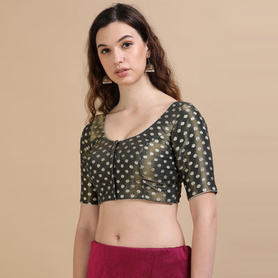 Classic Banarasi Butta Blouse